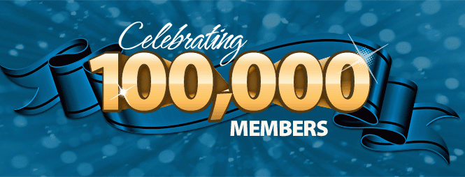 100000 members in CashNGifts
